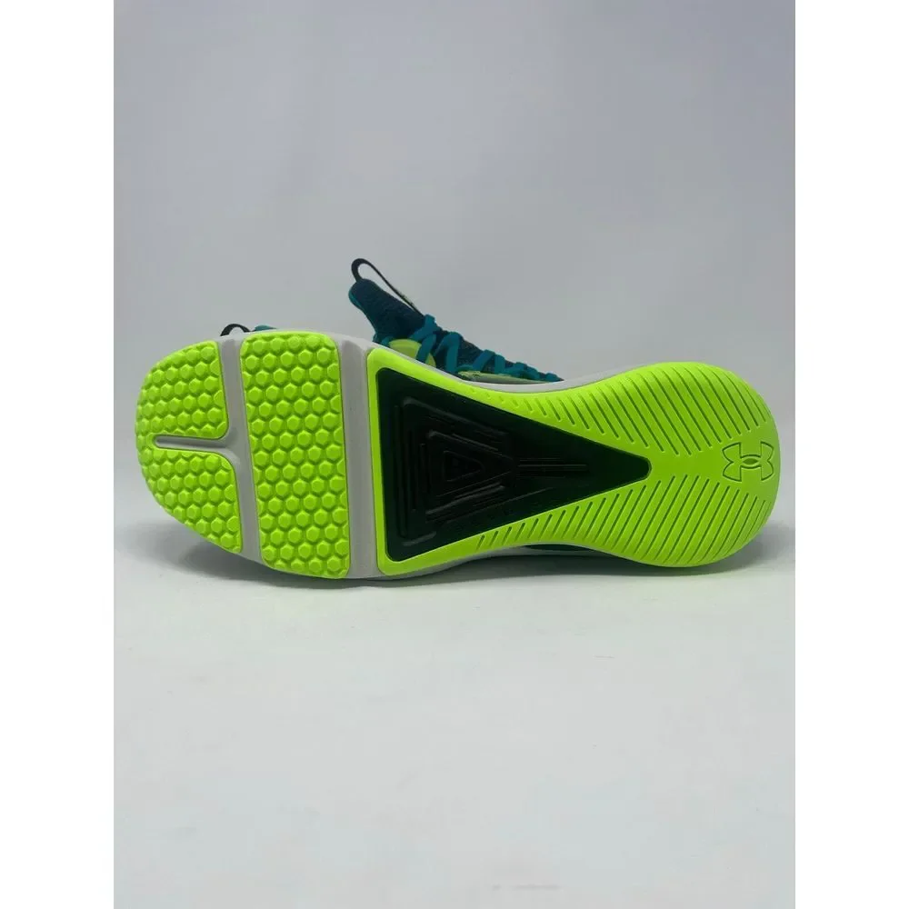 Under Armour Hovr Rise 3 Running Shoes Blue Green 3024273-300 Mens Size‎ 10 NEW